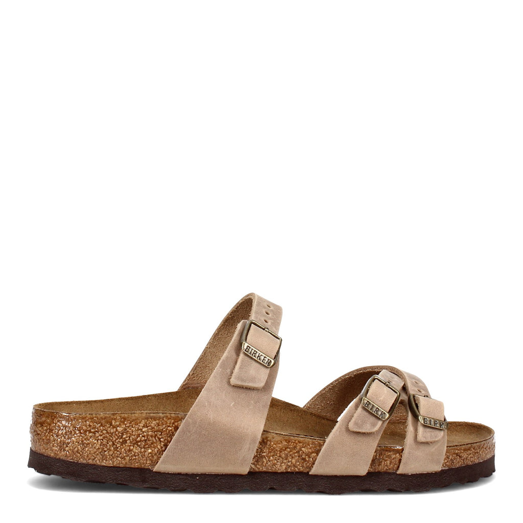 Women's Birkenstock Franca Soft Footbed Sandal - Narrow Fit TOBACCO 1015 931 N
