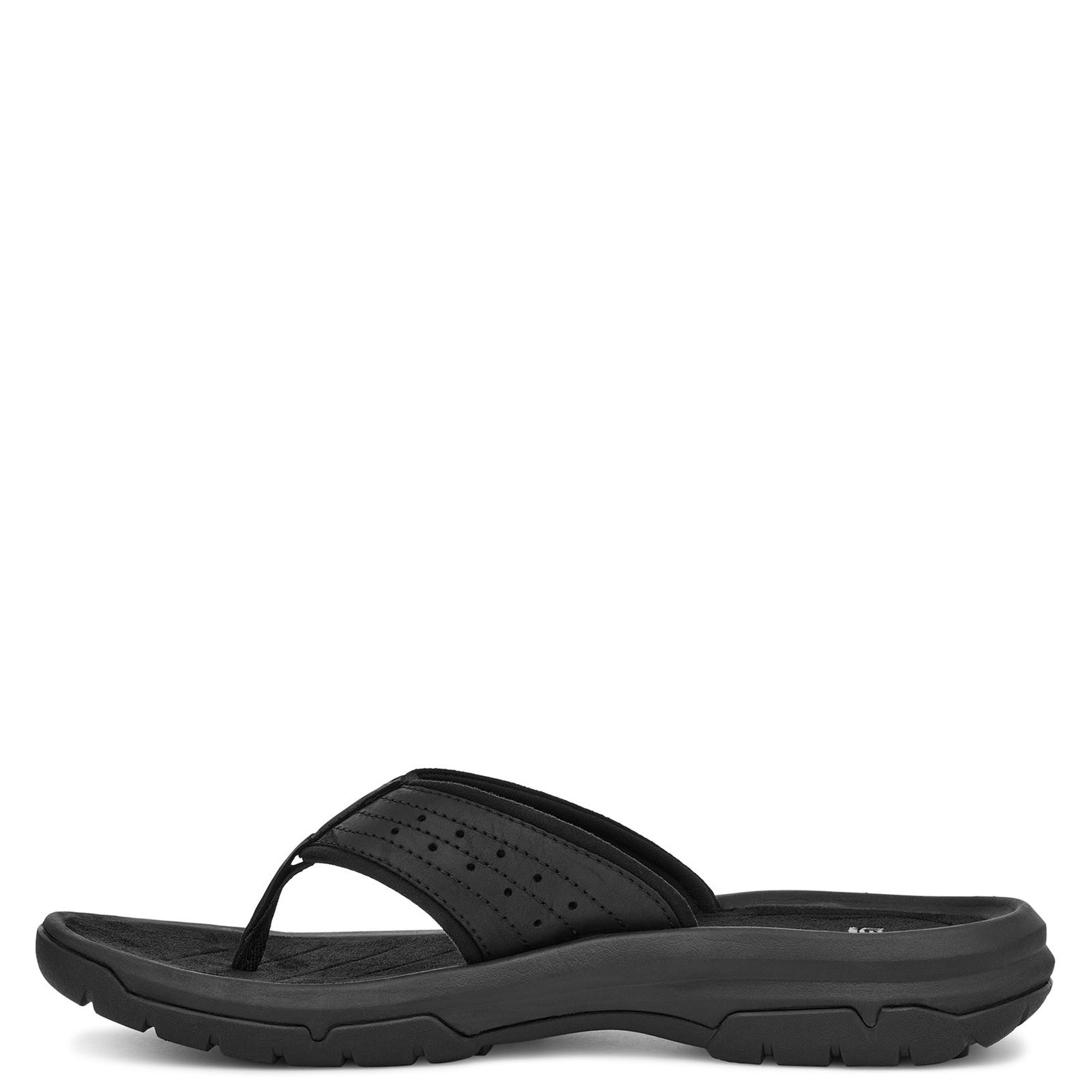 Peltz Shoes  Men's Teva Langdon Flip Sandal BLACK 1015151-TRBLC