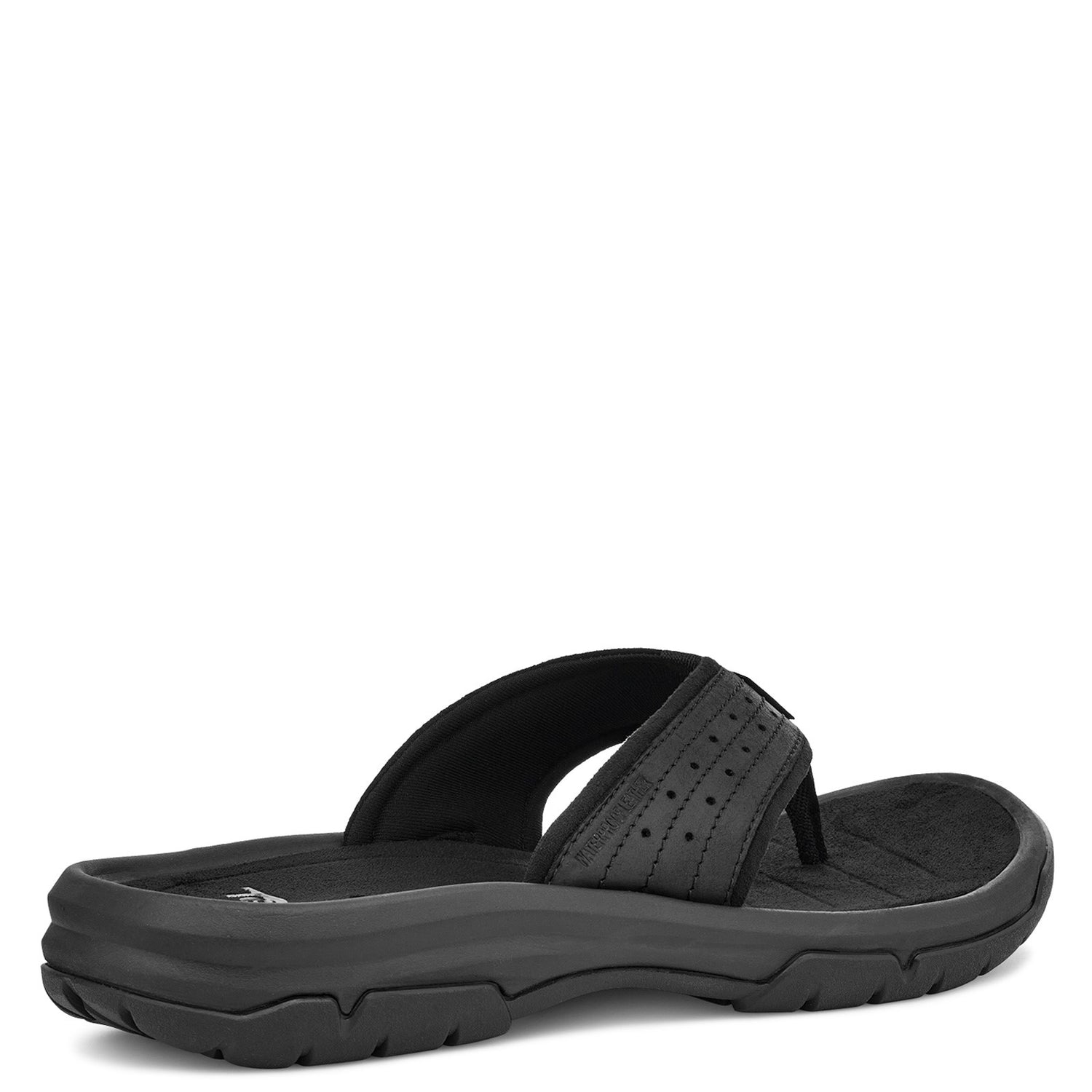 Peltz Shoes  Men's Teva Langdon Flip Sandal BLACK 1015151-TRBLC