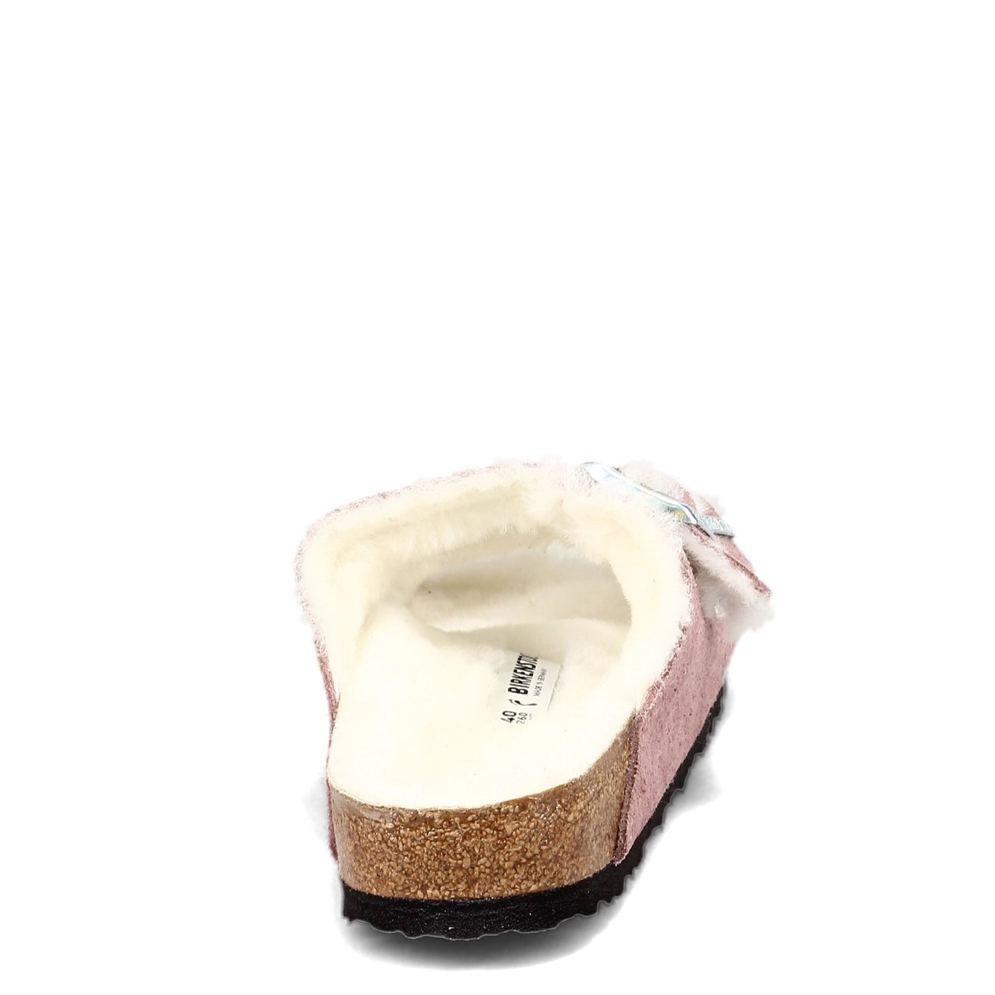 Peltz Shoes  Women's Birkenstock Arizona Shearling Lined Sandal LAVENDER 1017 560 N