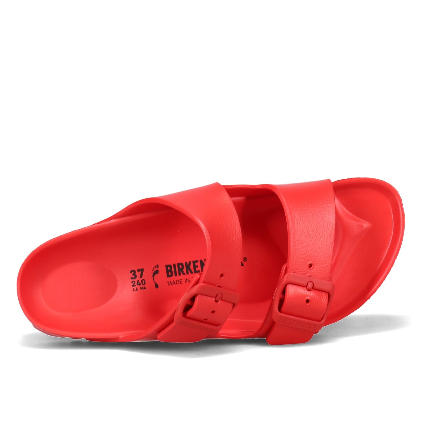 Peltz Shoes  Women's Birkenstock Arizona Essentials EVA Sandal RED 1017996 N