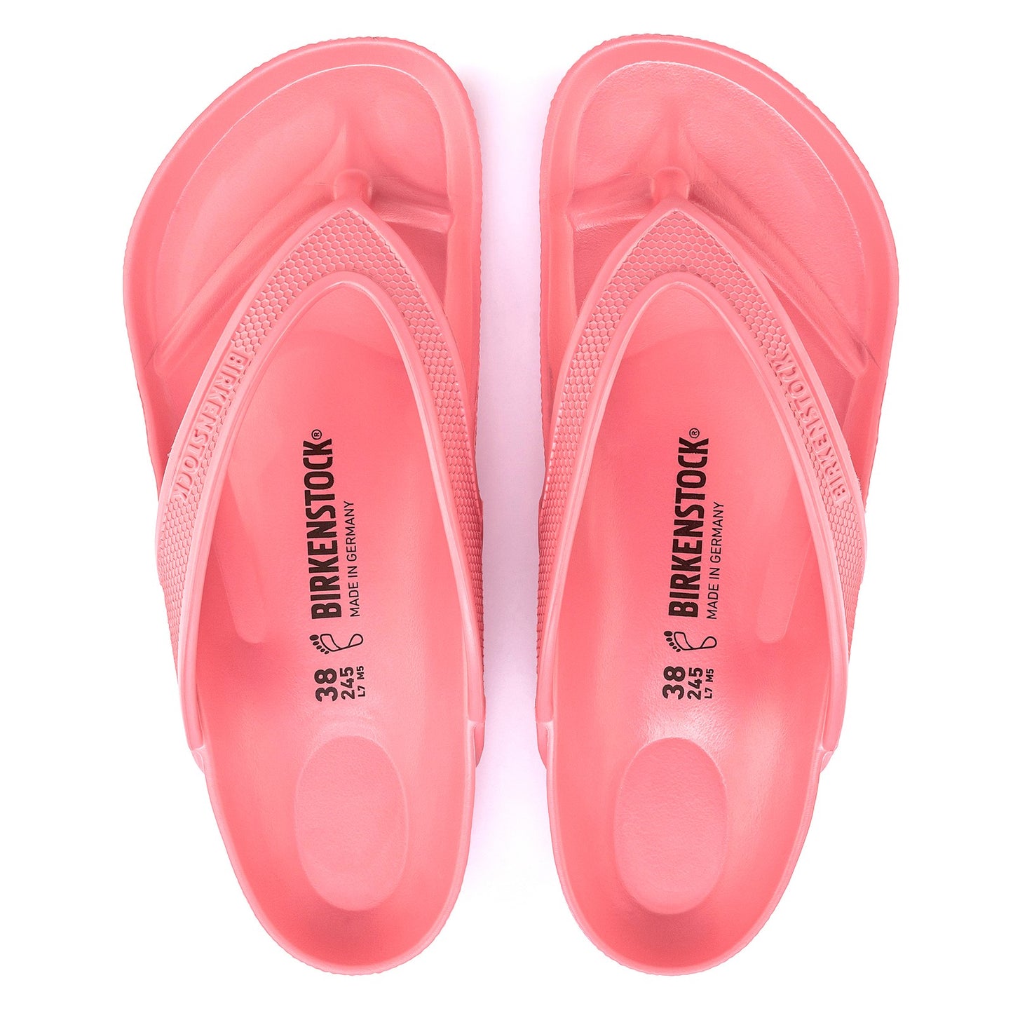 Peltz Shoes  Women's Birkenstock Honolulu EVA Sandal WATERMELON 1019 049 R