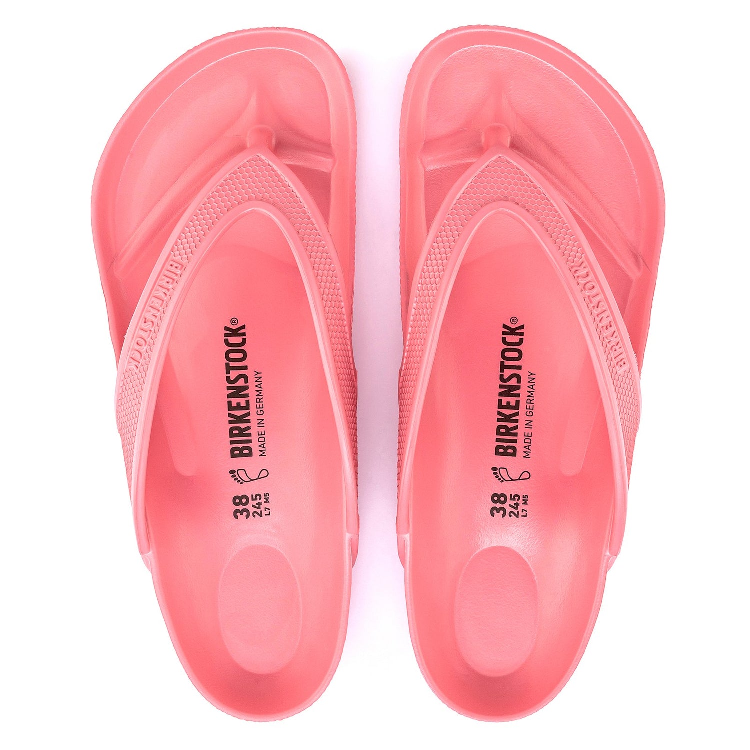 Peltz Shoes  Women's Birkenstock Honolulu EVA Sandal WATERMELON 1019 049 R