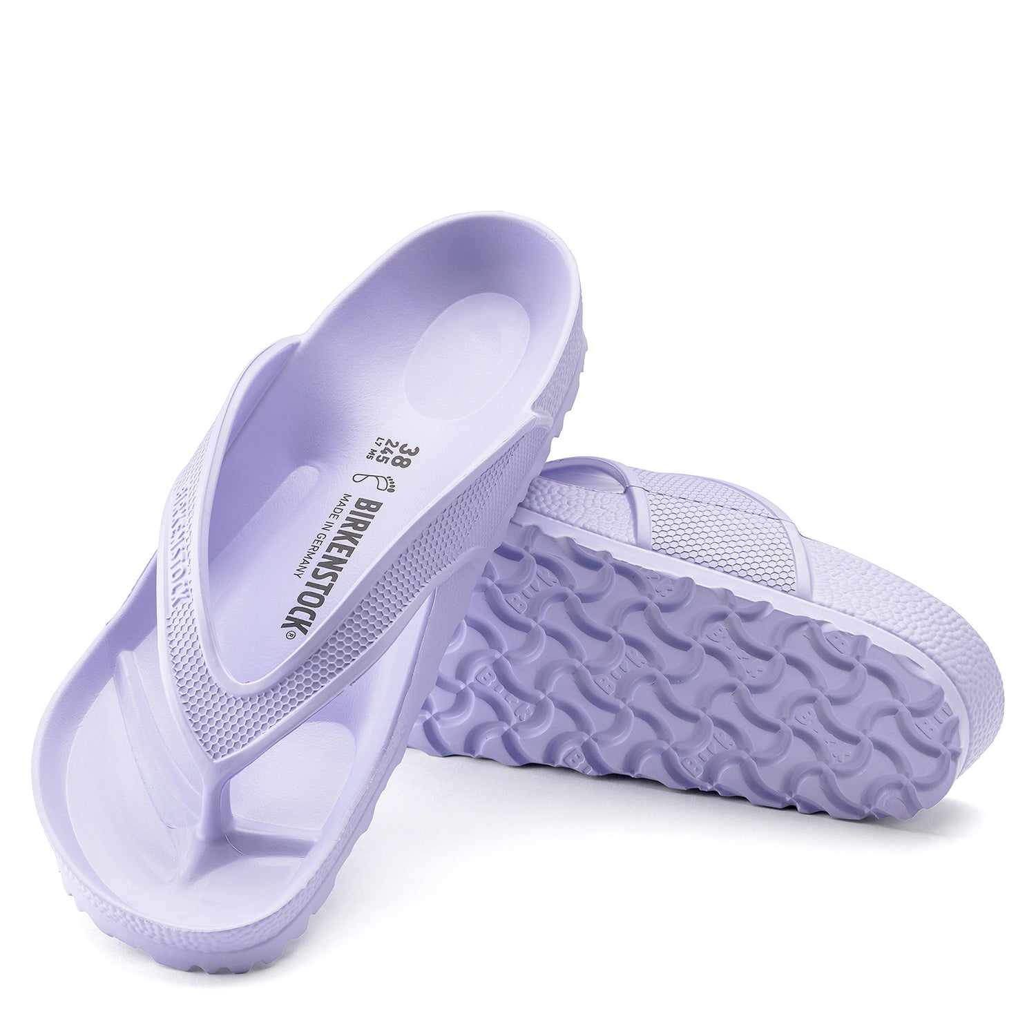 Peltz Shoes  Women's Birkenstock Honolulu EVA Sandal PURPLE 1019 055 R