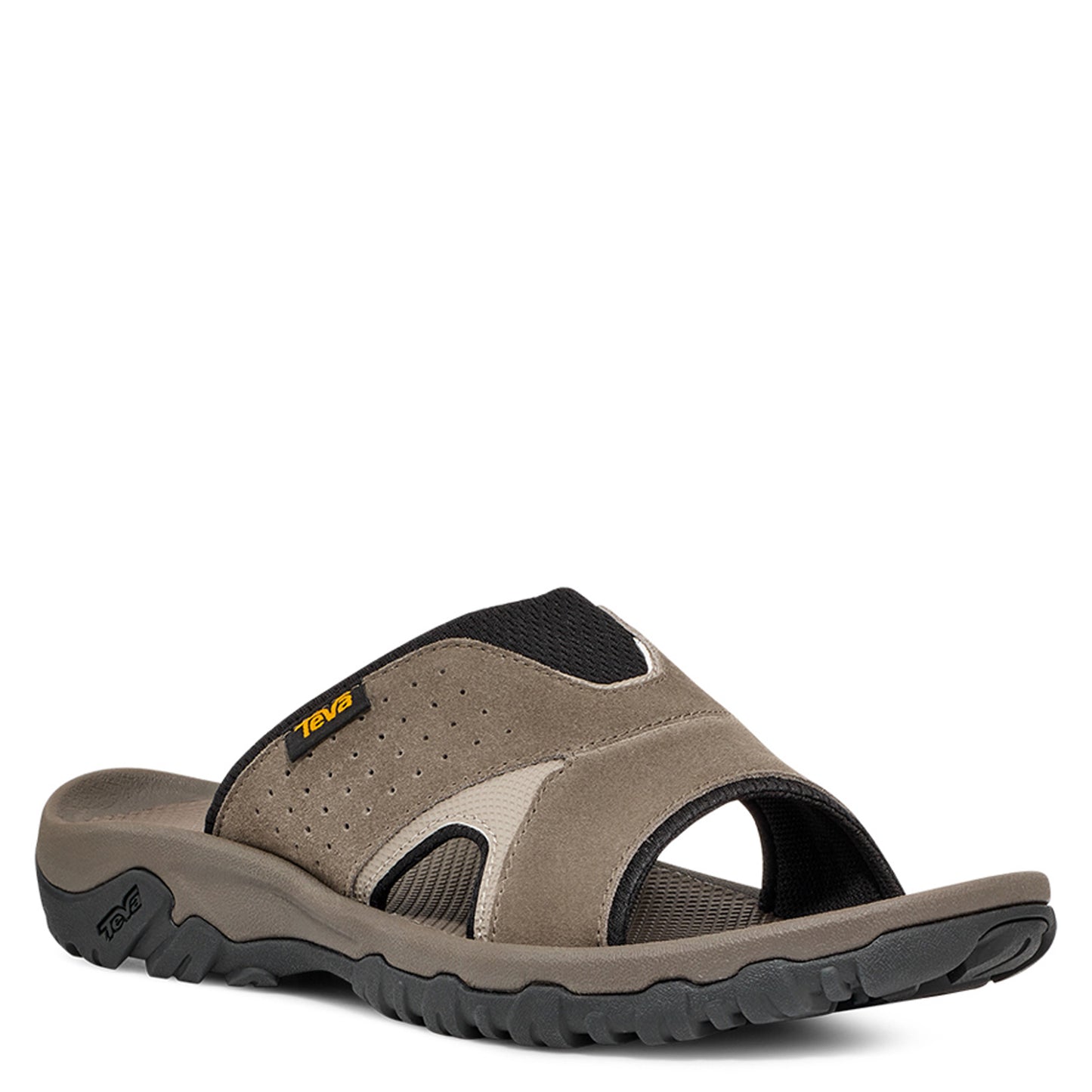 Peltz Shoes  Men's Teva Katavi 2 Slide Taupe 1019195-DKTP