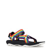 Peltz Shoes  Girl's Teva Hurricane XLT2 Sandal - Little Kid RAINBOW 1019390C-RWBC