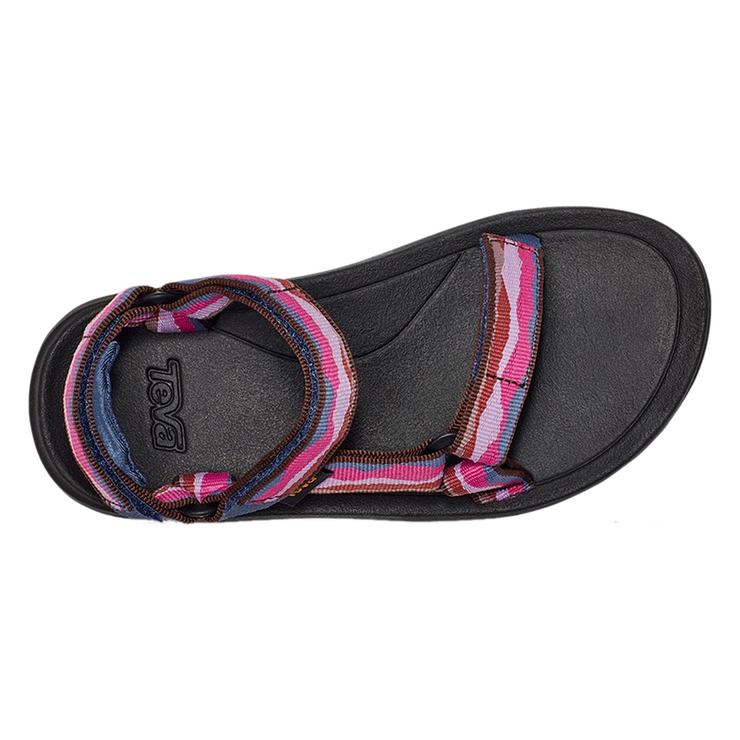 Peltz Shoes  Girl's Teva Hurricane XLT2 Sandal - Little Kid PURPLE BLUE 1019390C-VBIN