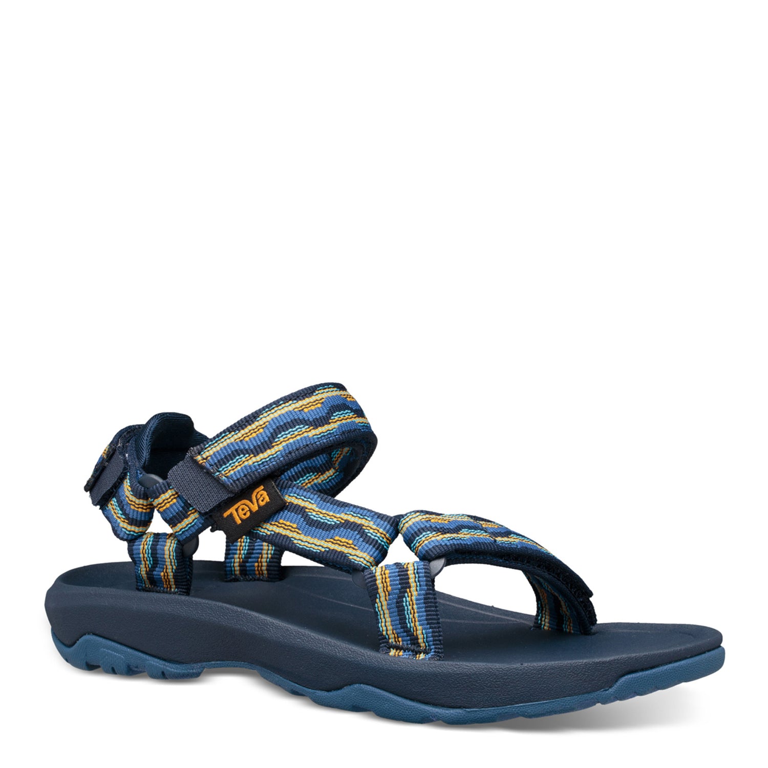 Peltz Shoes  Boy's Teva Hurricane XLT2 Sandal - Big Kid DARK BLUE 1019390Y-KDBL