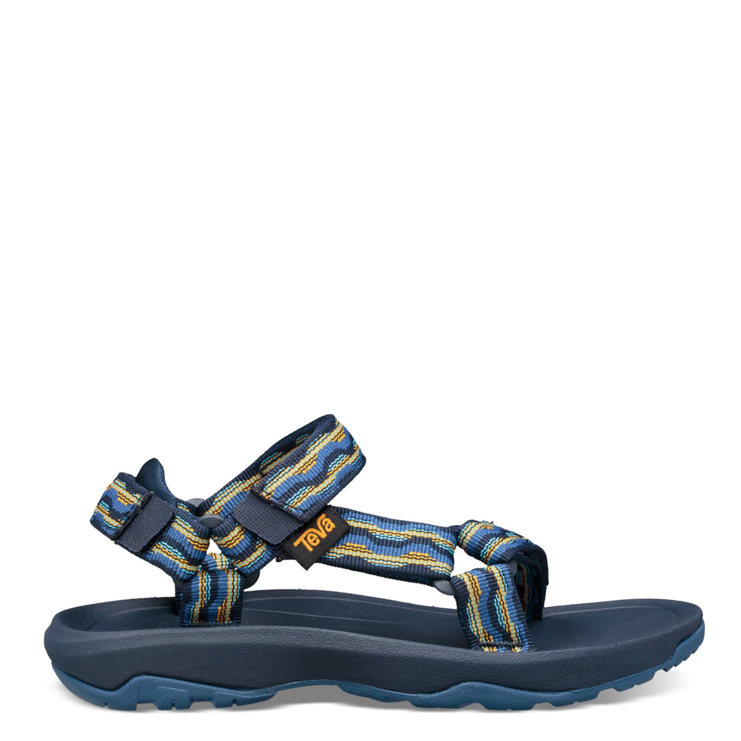 Peltz Shoes  Boy's Teva Hurricane XLT2 Sandal - Big Kid DARK BLUE 1019390Y-KDBL