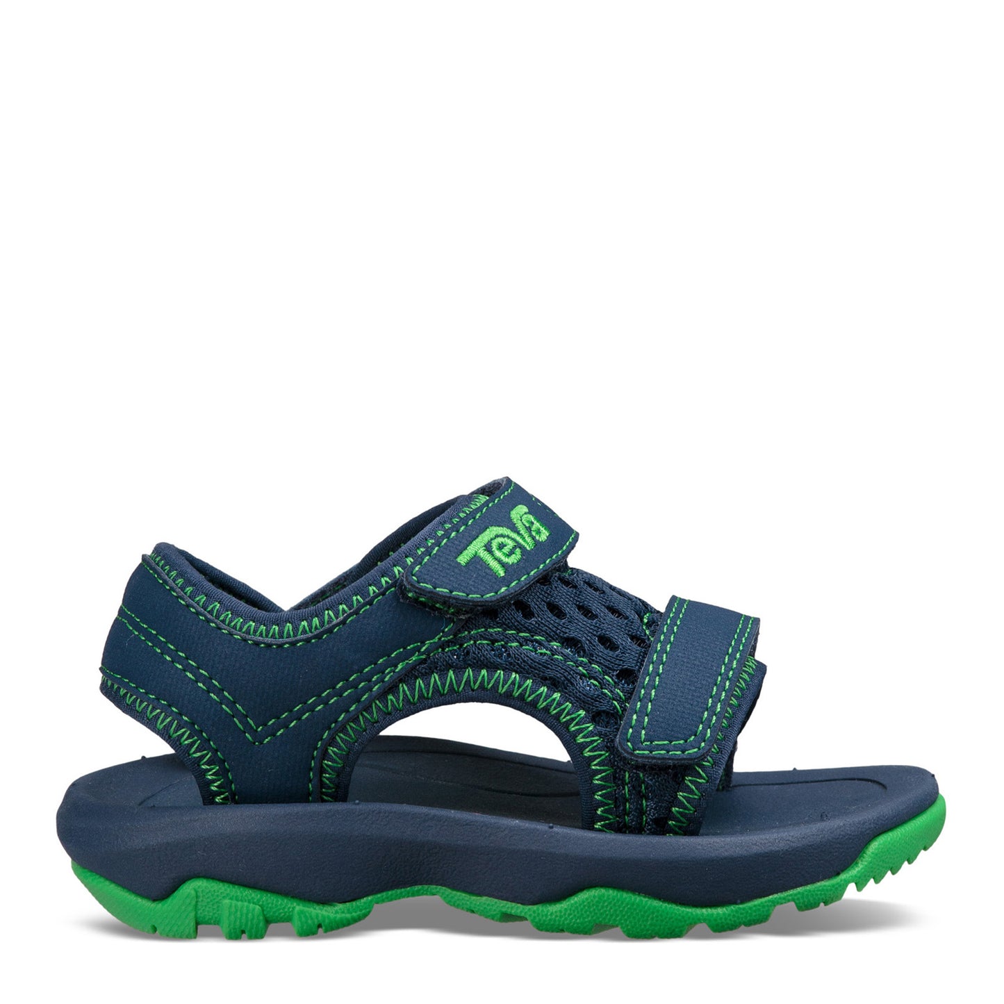 Peltz Shoes  Boy's Teva Psyclone XLT - Toddler NAVY GREEN 1019538T-NAVY
