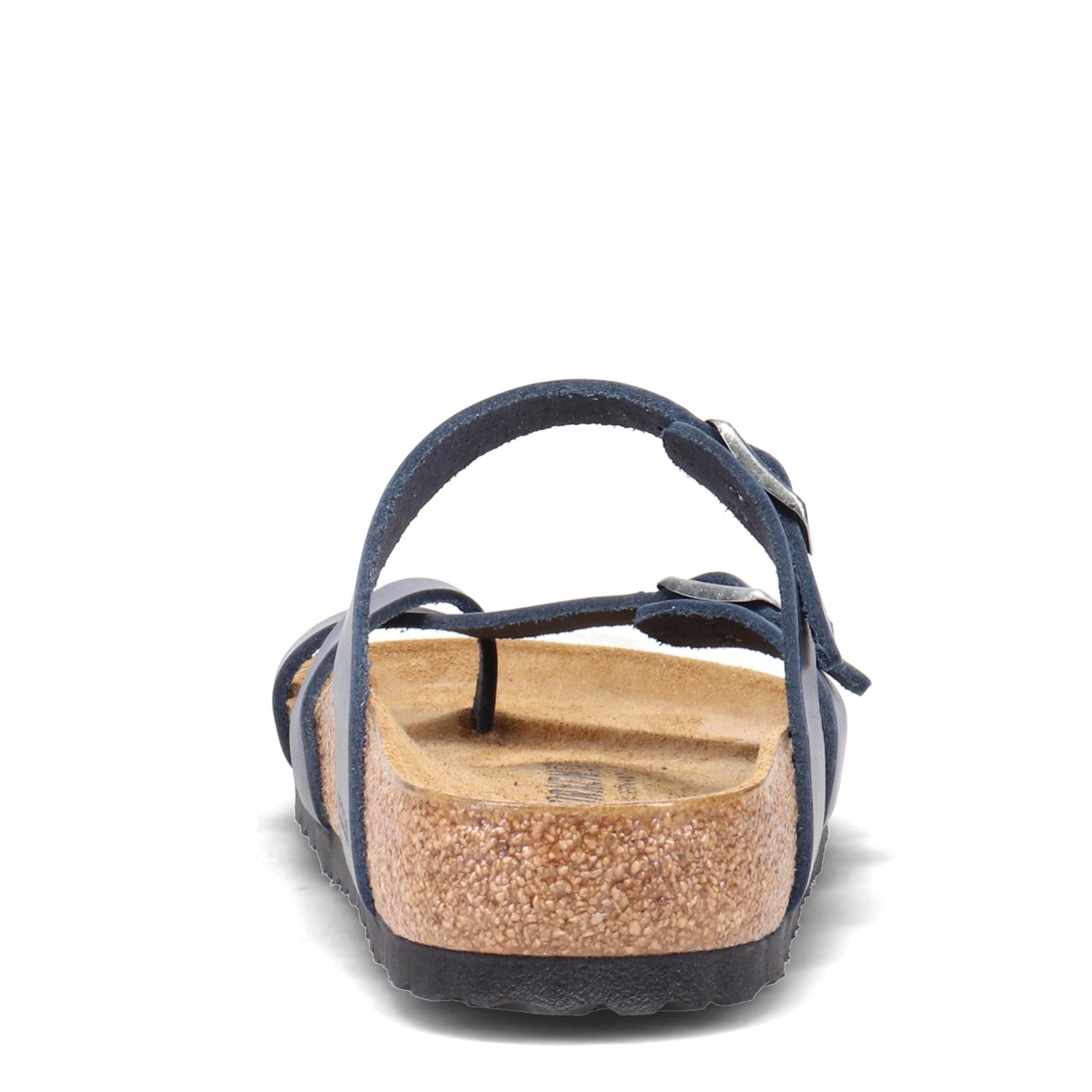 Peltz Shoes  Women's Birkenstock Mayari Thong Sandal - Regular Width NAVY OILED 1019658 R