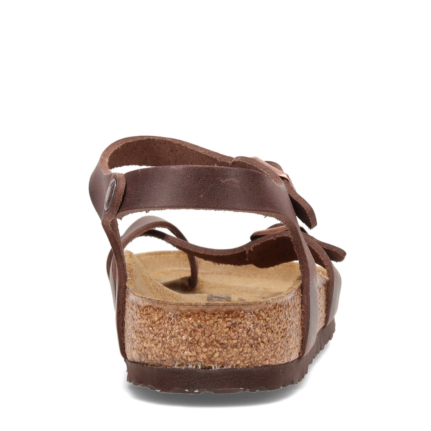 Peltz Shoes  Women's Birkenstock Taormina Sandal - Regular Width HABANA BROWN 1020 010 R