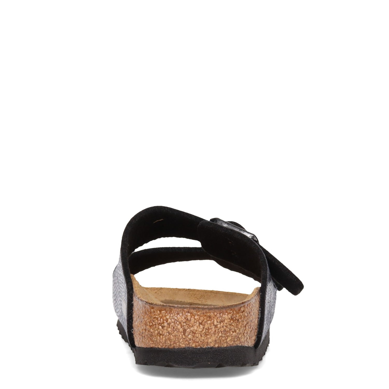 Peltz Shoes  Women's Birkenstock Arizona Birkoflor Slide Sandal - Narrow Width MIDNIGHT 1020 161 N