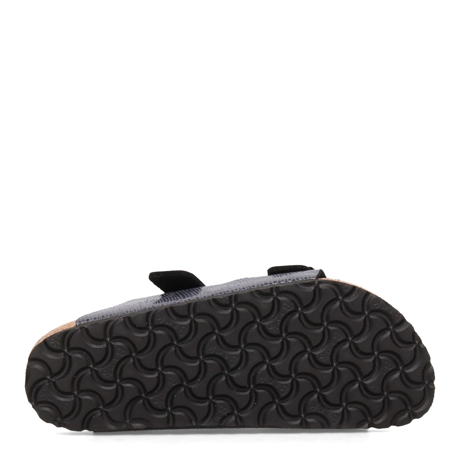 Peltz Shoes  Women's Birkenstock Arizona Birkoflor Slide Sandal - Narrow Width MIDNIGHT 1020 161 N