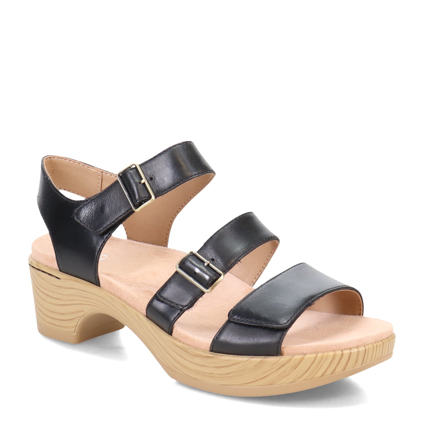 Peltz Shoes  Women's Dansko Malena Sandal Black 1020-502200