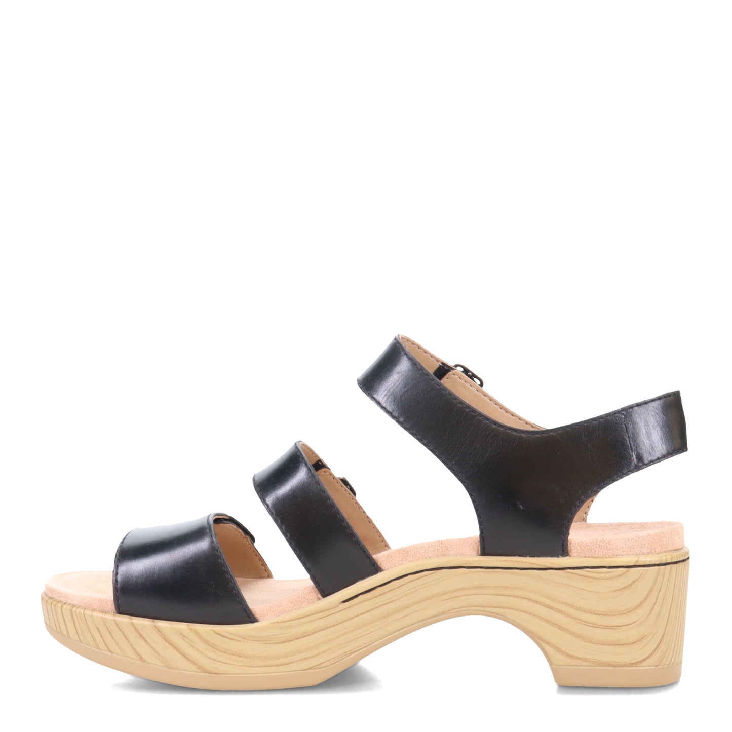 Peltz Shoes  Women's Dansko Malena Sandal Black 1020-502200
