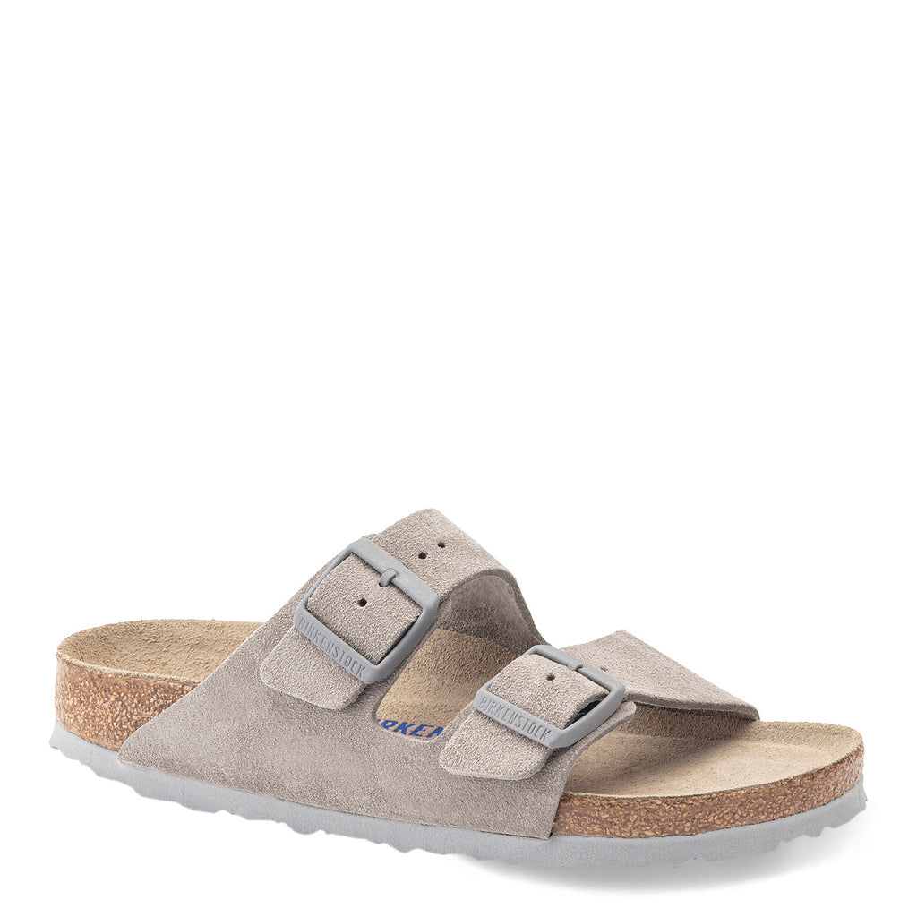 Women's Birkenstock Arizona Soft Footbed Sandal - Regular Fit STONE COIN 1020 507 R