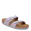 Peltz Shoes  Women's Birkenstock Sydney Birko-Flor Slide Sandal - Narrow Width LAVENDER 1020 714 N
