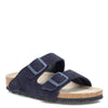 Peltz Shoes  Women's Birkenstock Arizona Soft Footbed Sandal - Narrow Width MIDNIGHT 1020 716 N
