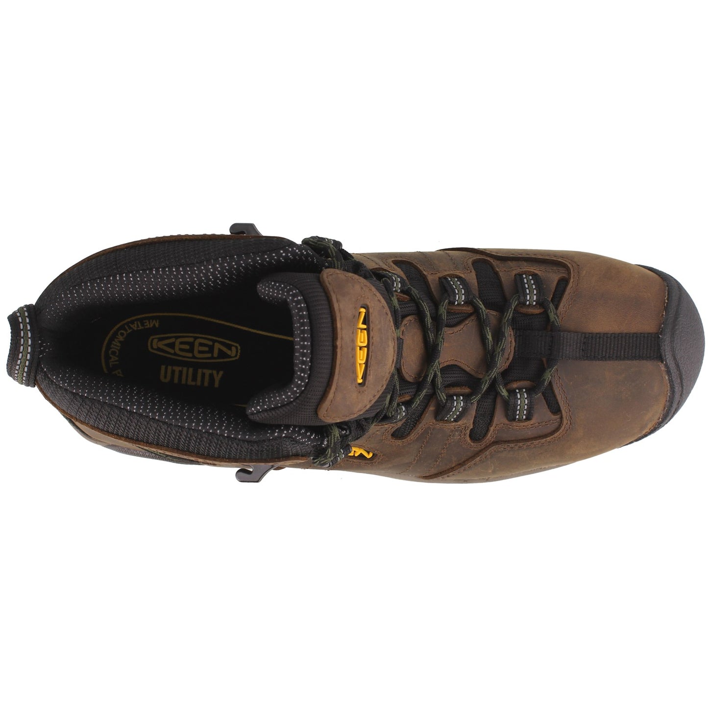 Peltz Shoes  Men's Keen Detroit XT Mid Steel Toe Waterproof Boot BROWN 1020085