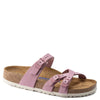 Peltz Shoes  Women's Birkenstock Franca Soft Footbed Sandal - Regular Width ORCHID 1021 407 R