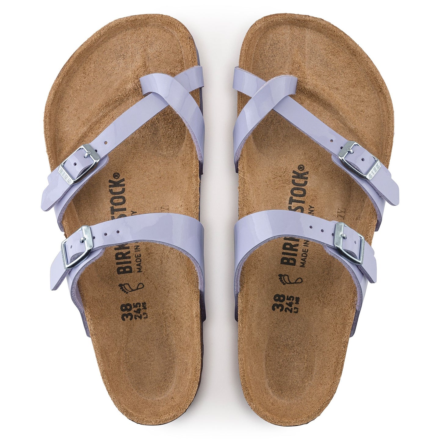 Peltz Shoes  Women's Birkenstock Mayari Sandal - Regular Width DUSTY PURPLE 1021 441 R