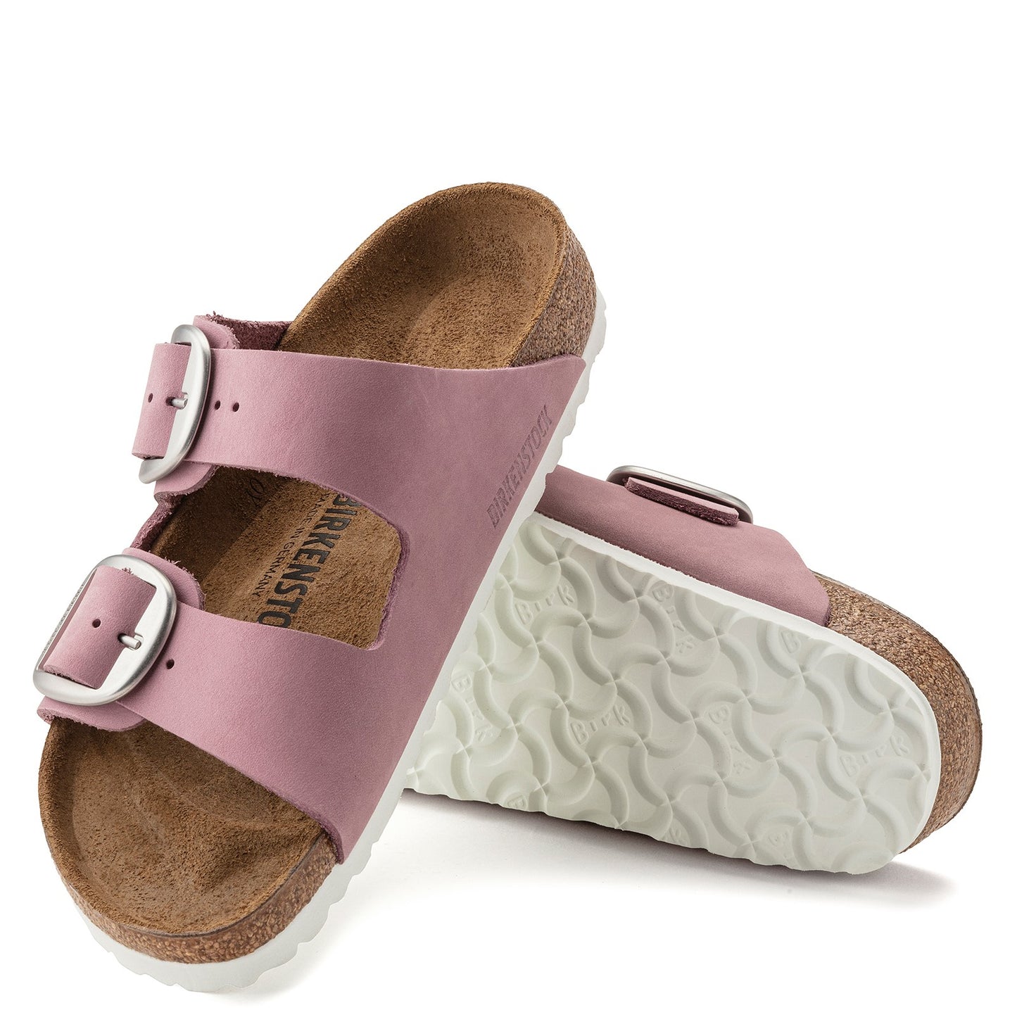 Peltz Shoes  Women's Birkenstock Arizona Big Buckle Sandal- Narrow Width ORCHID 1022 161 N