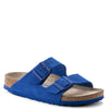 Peltz Shoes  Women's Birkenstock Arizona Soft Footbed Sandal - Narrow Width ULTRA BLUE 1022 298 N