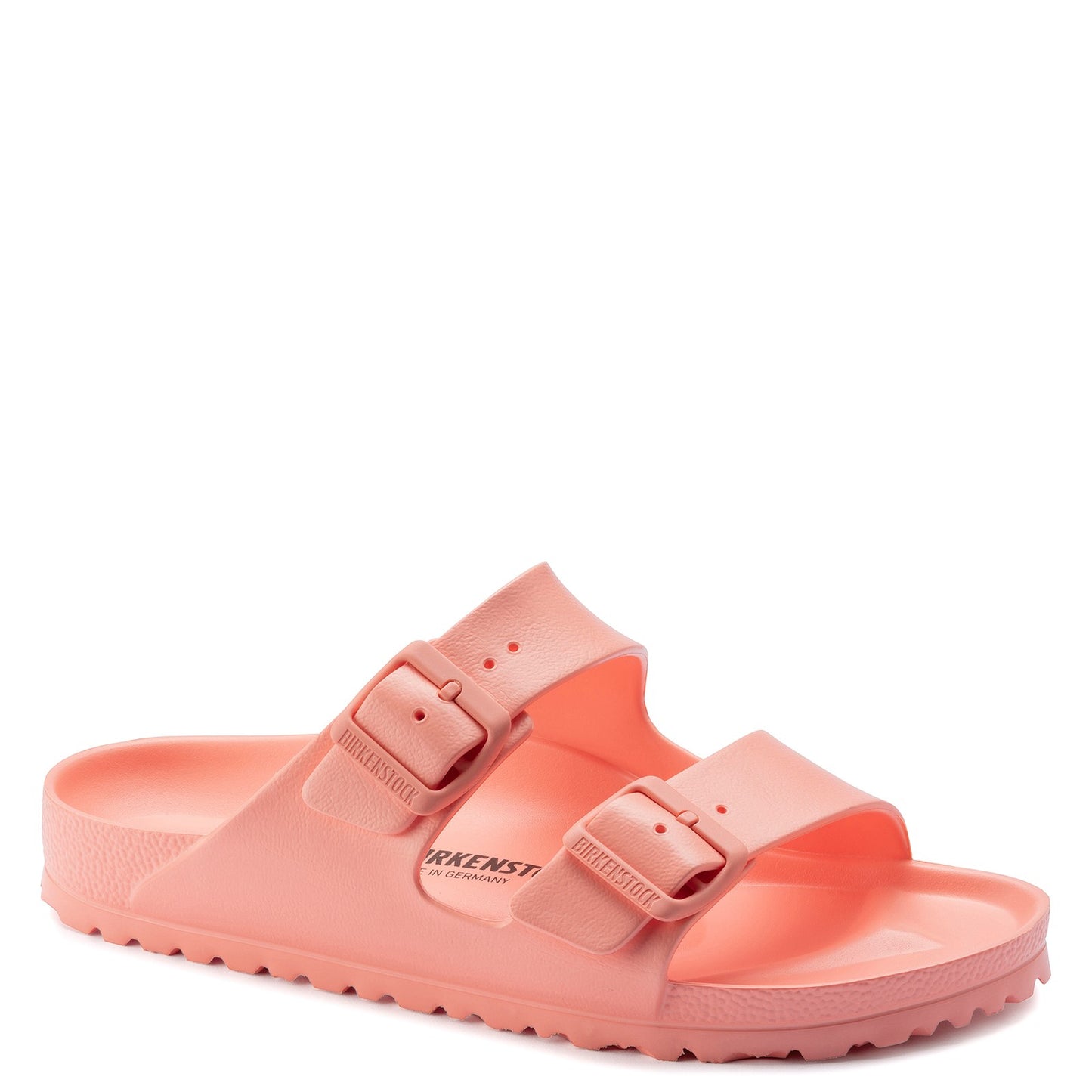 Peltz Shoes  Women's Birkenstock Arizona Essentials EVA Slide CORAL 1022 511 N