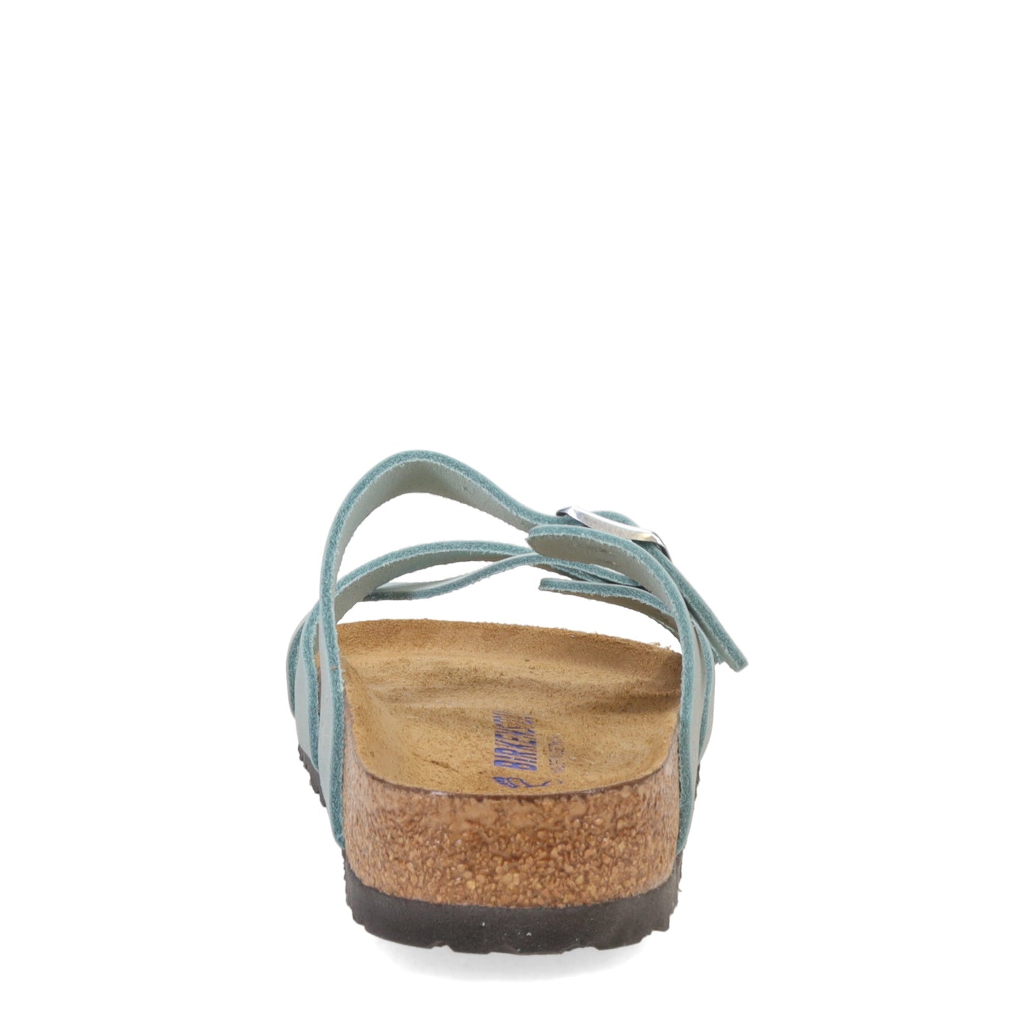 Peltz Shoes  Women's Birkenstock Franca Soft Footbed Sandal - Regular Width AQUA 1022 944 R
