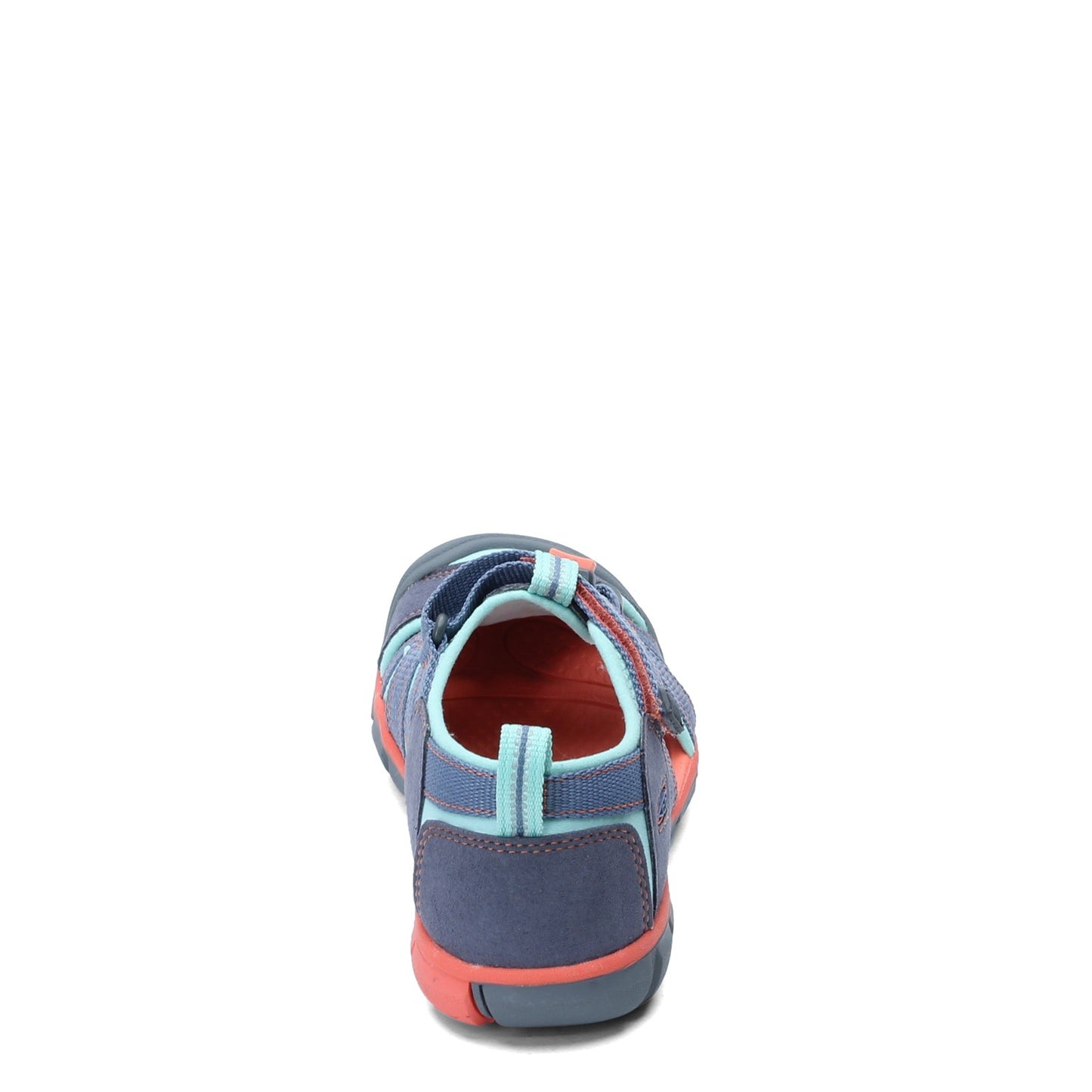 Peltz Shoes  Girl's Keen Seacamp II CNX Sandal - Little Kid Flint Stone/Ocean Wave 1022975