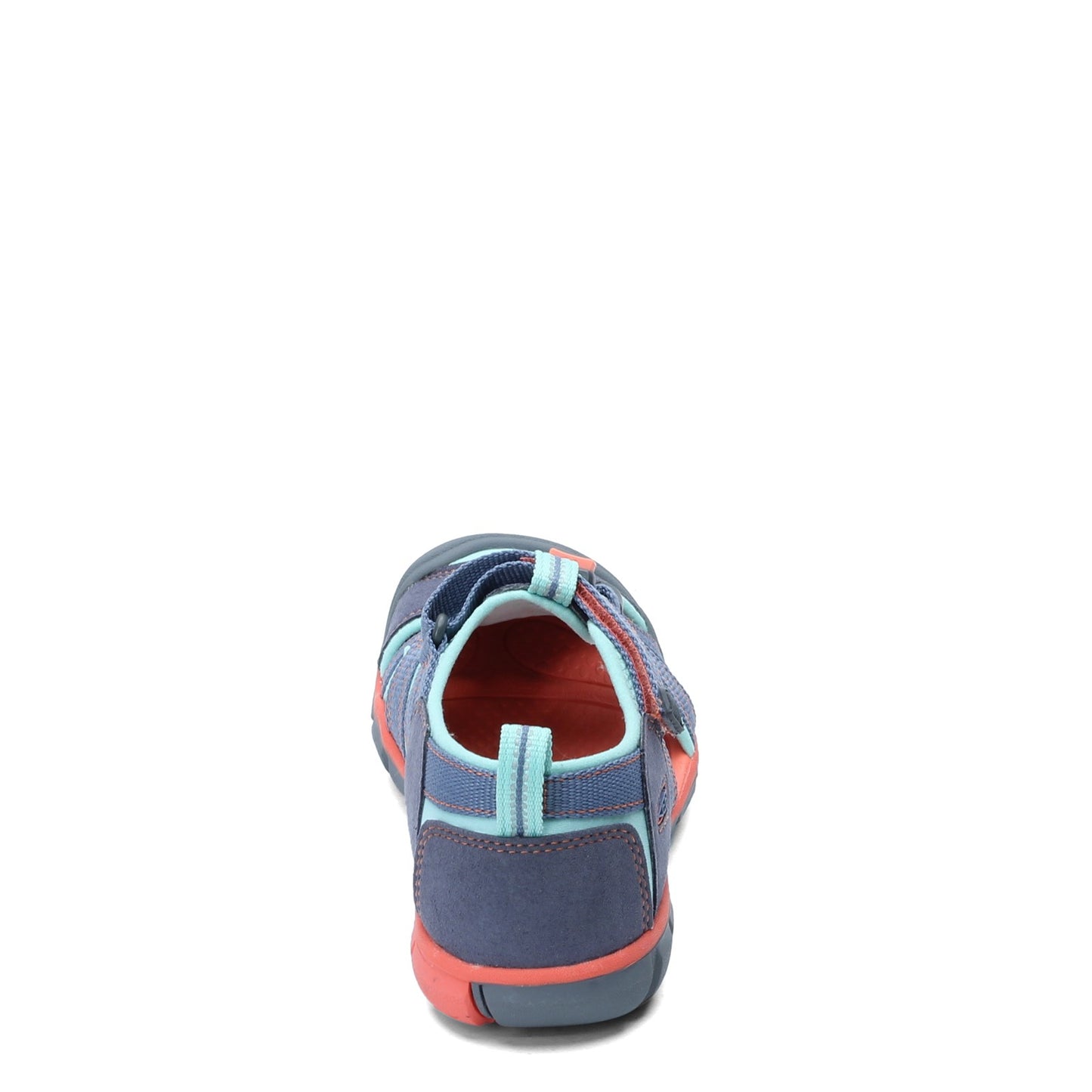 Peltz Shoes  Girl's Keen Seacamp II CNX Sandal - Little Kid & Big Kid Flint Stone/Ocean Wave 1022990