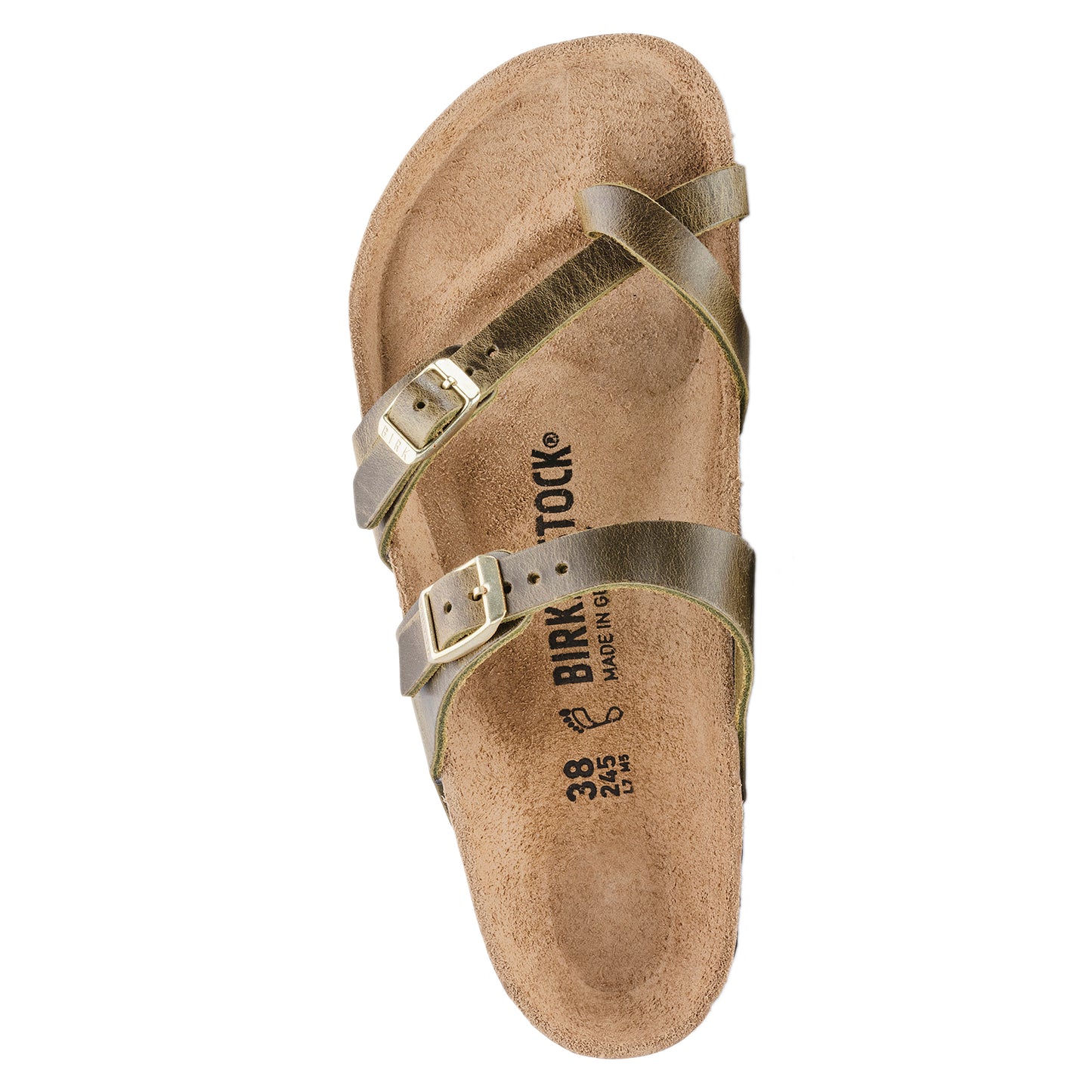 Peltz Shoes  Women's Birkenstock Mayari Sandal - Regular Fit OLIVE 1023 209 R