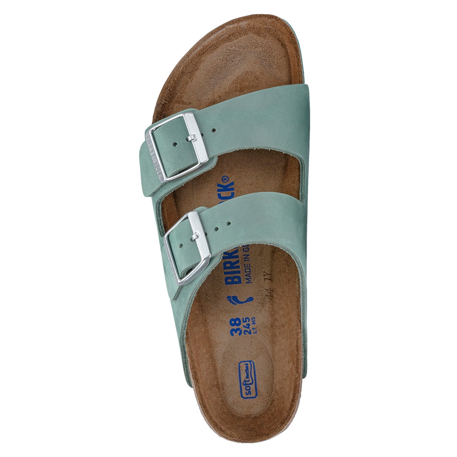 Peltz Shoes  Women's Birkenstock Arizona Soft Footbed Sandal - Narrow Width BERYL 1023 389 N