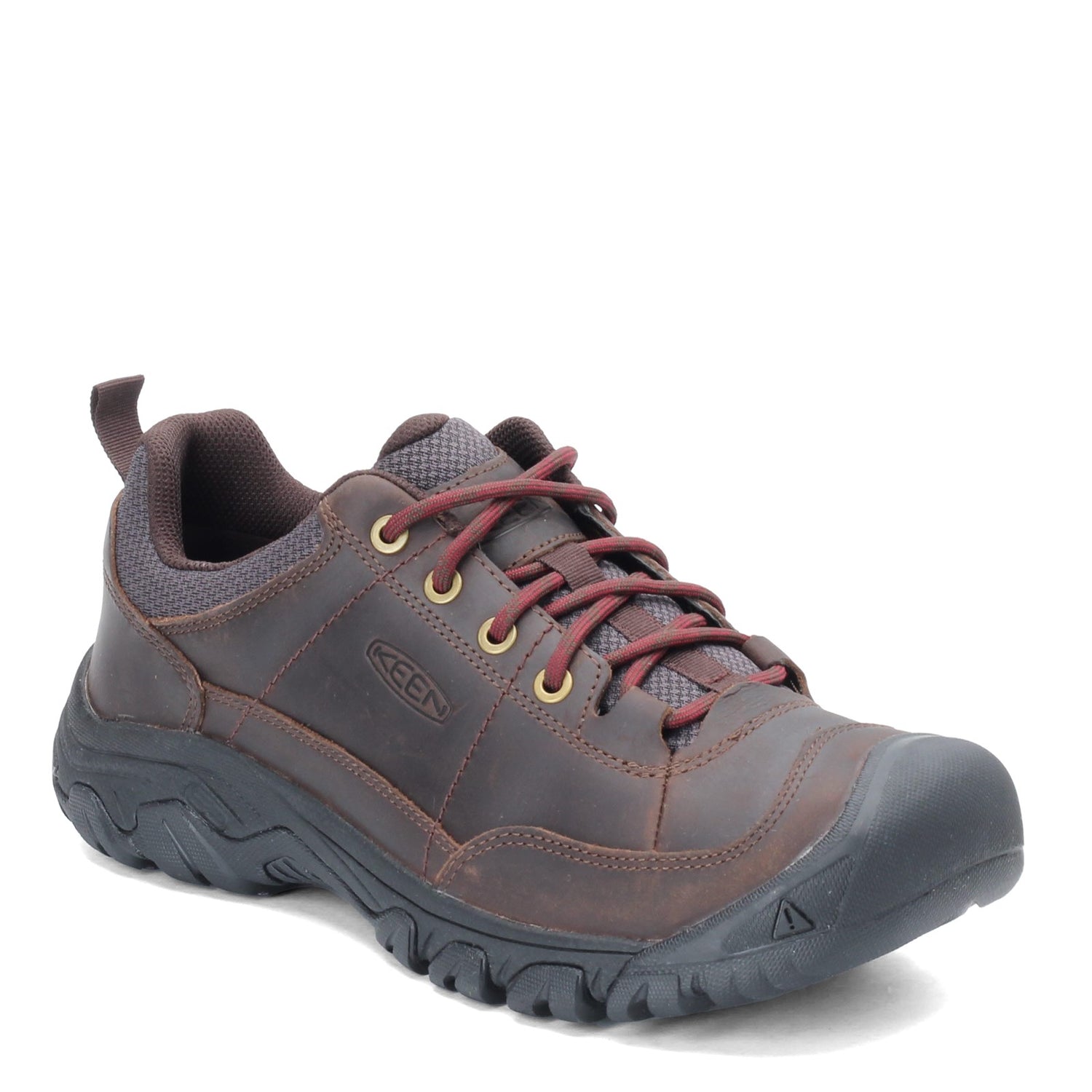 Peltz Shoes  Men's Keen Targhee III Oxford - Wide Width Dark Earth/Mulch 1023288