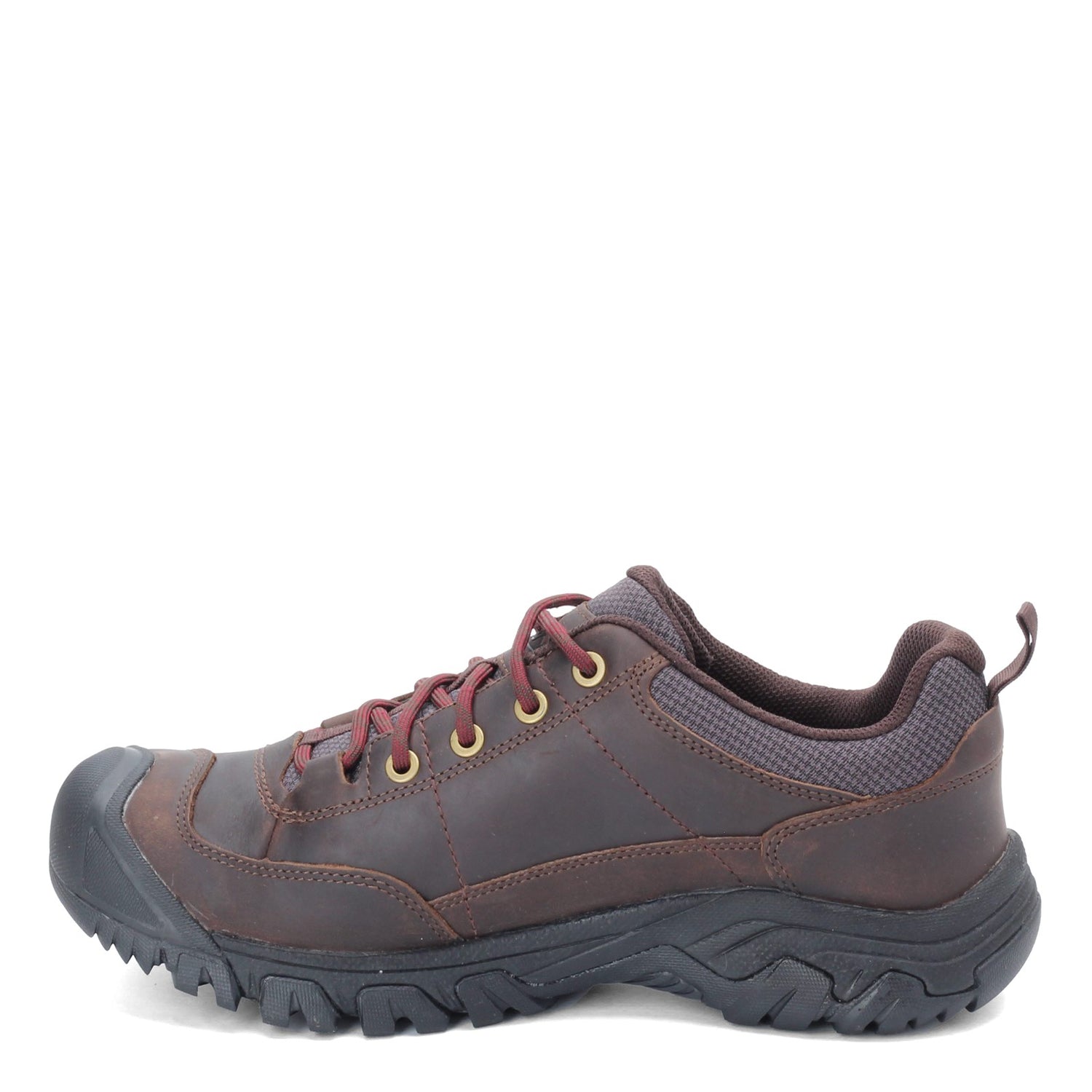 Peltz Shoes  Men's Keen Targhee III Oxford - Wide Width Dark Earth/Mulch 1023288