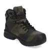 Peltz Shoes  Men's KEEN Utility Portland 6 inch Waterproof Boot Magnet/Black 1023387
