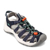 Peltz Shoes  Women's Keen Astoria West Sandal Navy/Beveled Glass 1023587