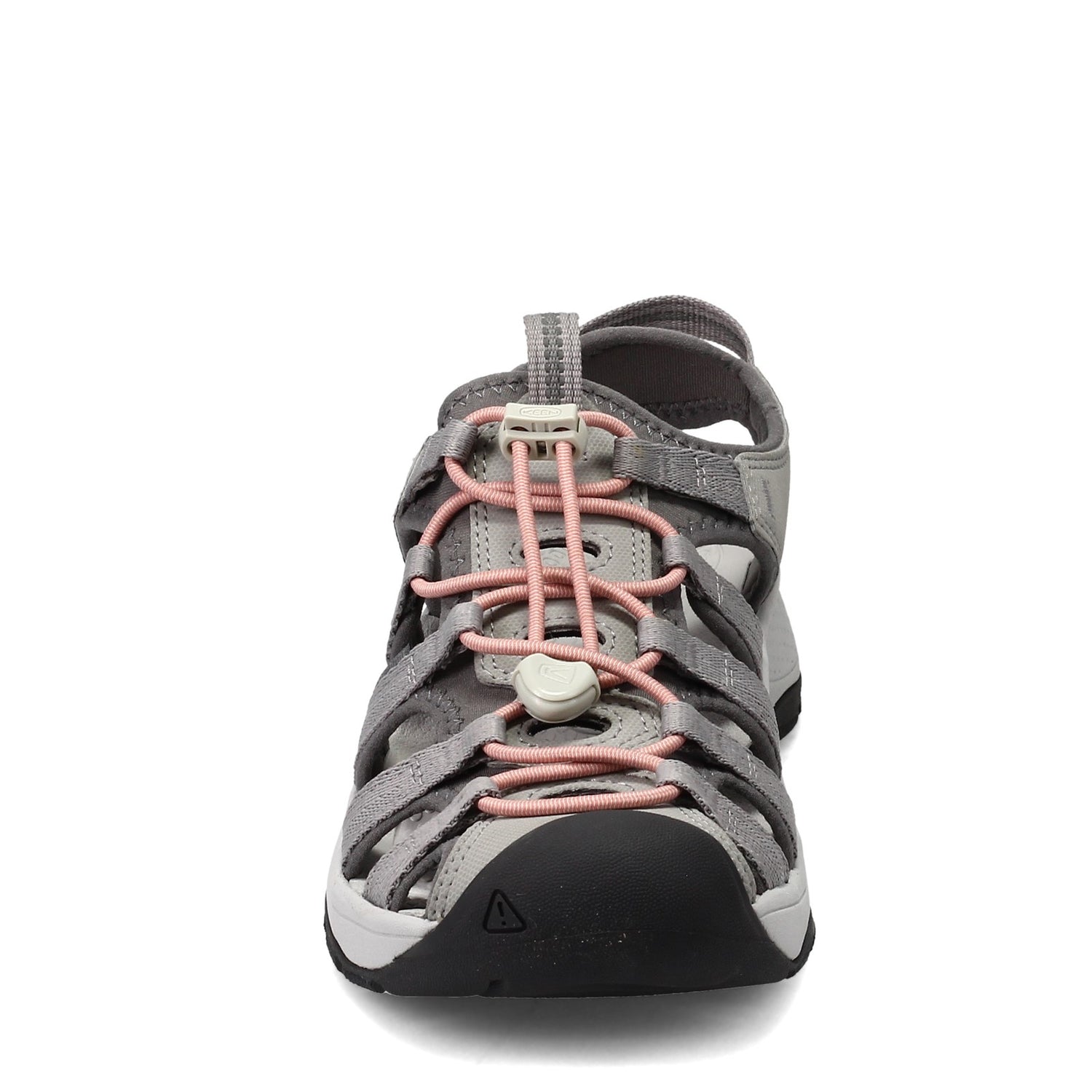 Peltz Shoes  Women's Keen Astoria West Sandal Grey/Coral 1023589