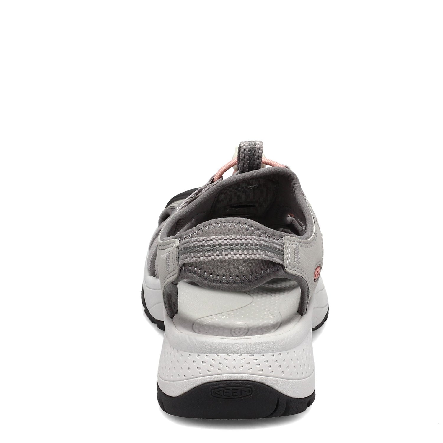Peltz Shoes  Women's Keen Astoria West Sandal Grey/Coral 1023589