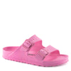 Peltz Shoes  Women's Birkenstock Arizona Essentials EVA Sandal PINK 1024 658 N