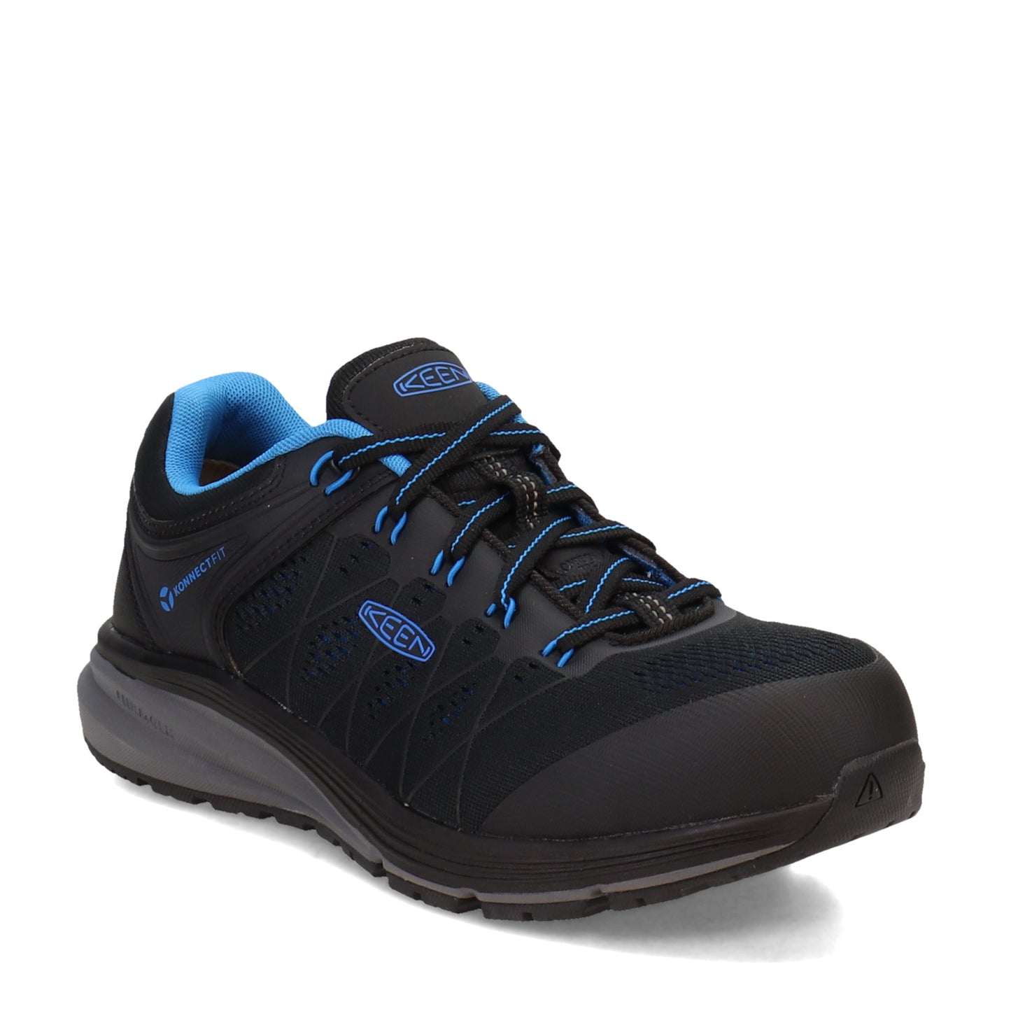 Peltz Shoes  Men's Keen Utility Vista Energy Carbon Fiber Work Shoe Blue/Black 1024581
