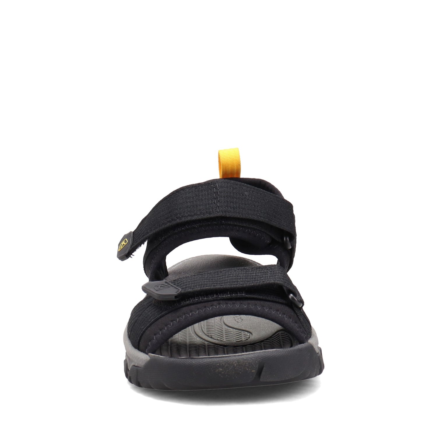 Peltz Shoes  Men's Keen Targhee III Open Toe Sandal Black 1024865
