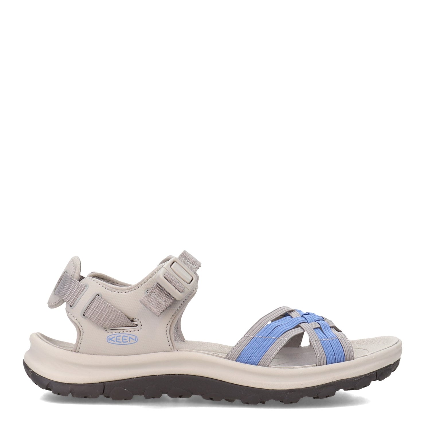 Peltz Shoes  Women's Keen Terradora II Strappy Sandal Gray 1024878
