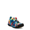 Peltz Shoes  Girl's Keen Seacamp II CNX Sandal - Toddler & Little Kid Vivid Blue/Original Tie Dye 1025133