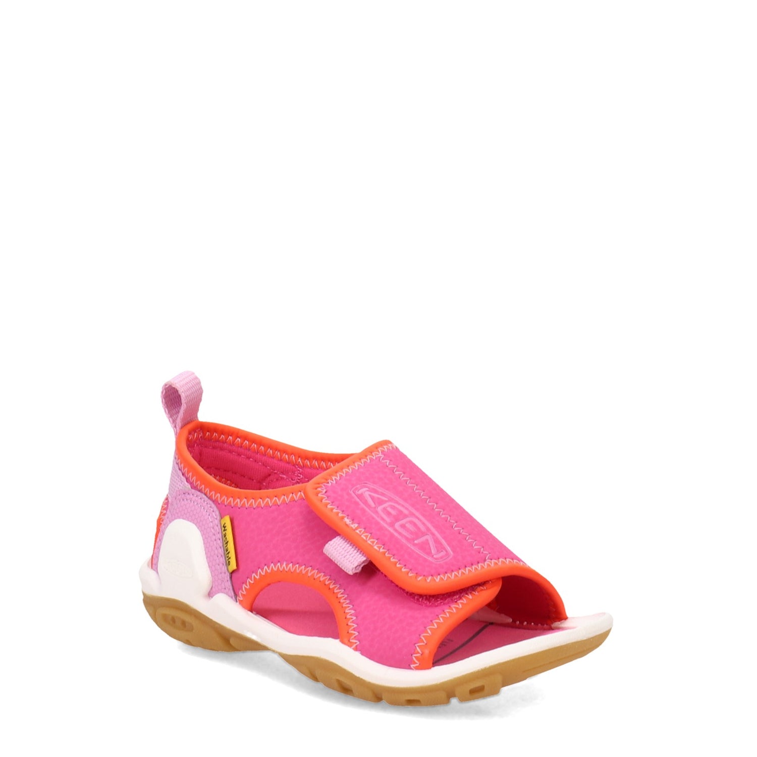 Peltz Shoes  Girl's Keen Knotch River Open Toe Sandal - Toddler & Little Kid Magenta 1025661