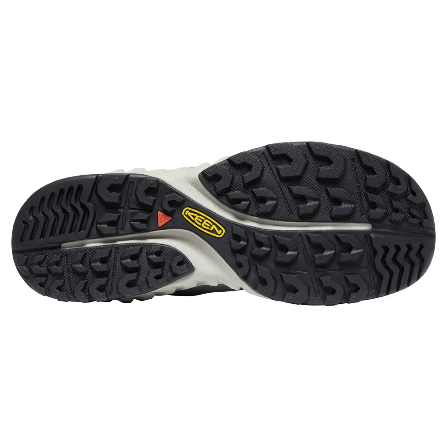 Peltz Shoes  Men's KEEN NXIS Speed Hiking Shoe Steel Grey/Evening Primrose 1026113
