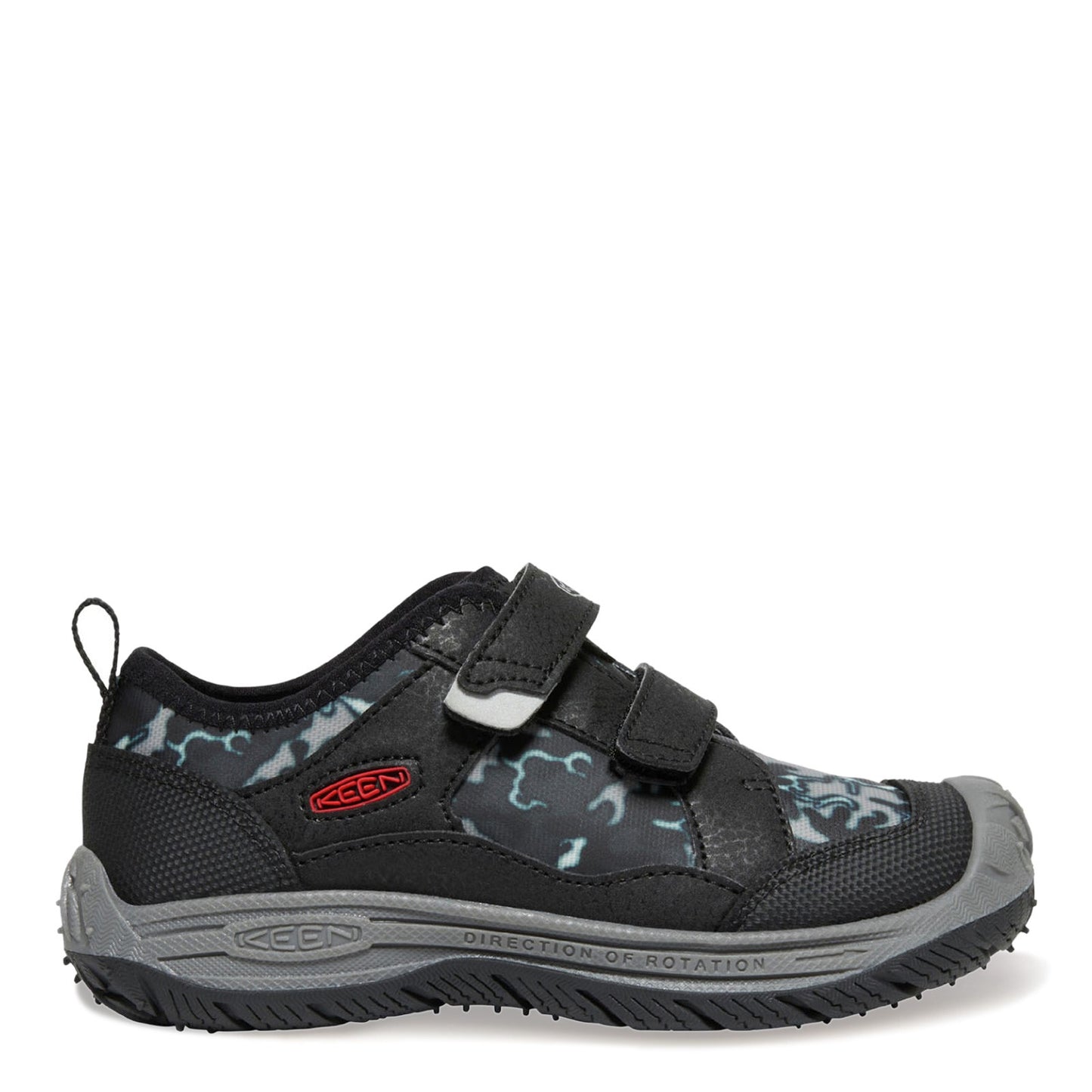 Peltz Shoes  Boy's Keen Speed Hound Sandal - Toddler & Little Kid Black/Camo 1026213