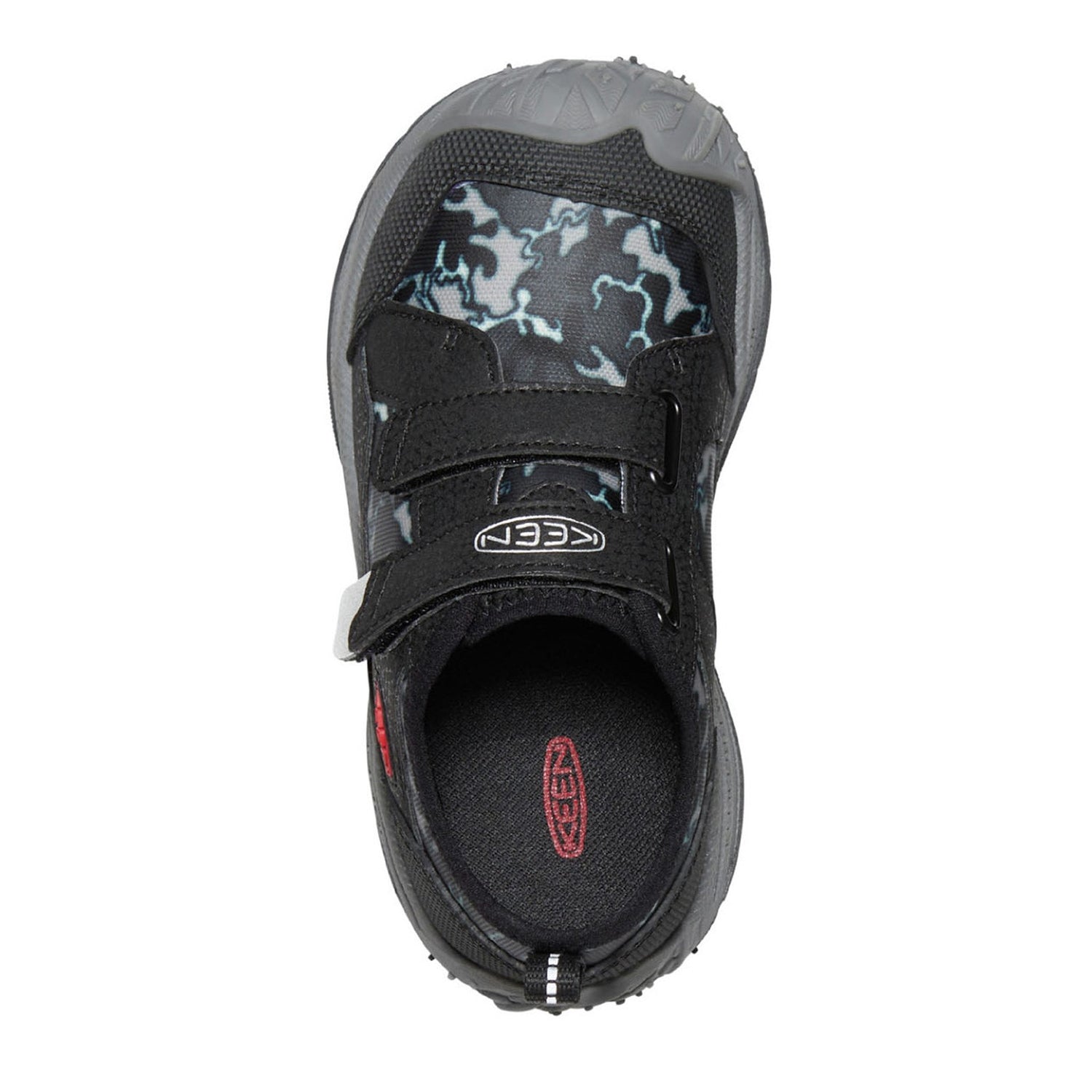 Peltz Shoes  Boy's Keen Speed Hound Sandal - Toddler & Little Kid Black/Camo 1026213