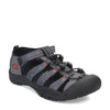 Peltz Shoes  Boy's Keen Newport H2 Waterproof Sandal - Little Kid & Big Kid Steel Grey/Black 1026277